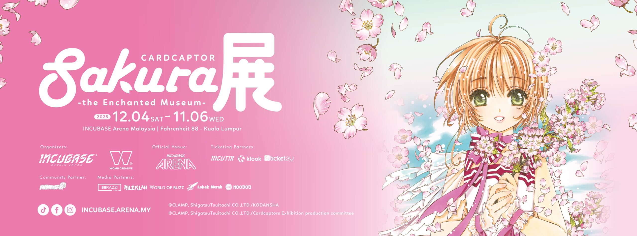 Cardcaptor Sakura Exhibition: The Enchanted Museum - INCUBASE Studio